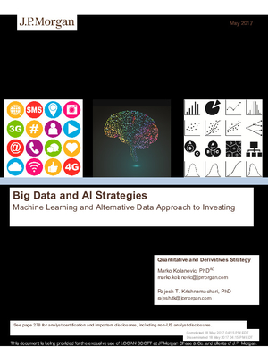 Big Data and AI Strategies