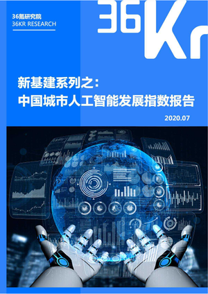 中国城市人工智能发展指数报告-36氪-2020.7-50页