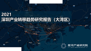 -房地产行业：2021年深圳产业转移趋势研究报告（大湾区）-2020-12-31