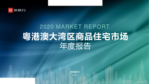 世联行--房地产行业：粤港澳大湾区商品住宅市场年度报告-2021-03-29