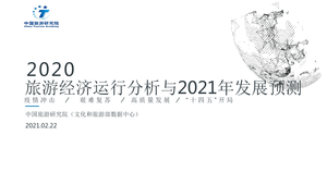 中国旅游研究院：2020旅游经济运行分析与2021年发展预测