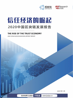 蚂蚁链-信任经济的崛起-2020中国区块链发展报告