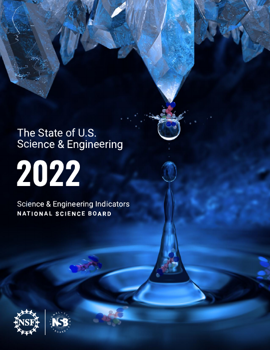 NSF向白宫递交最新报告：5大指标表明美国在科技发展的态势上输给了中国（英）-NSF&NSB-2022.1-46页