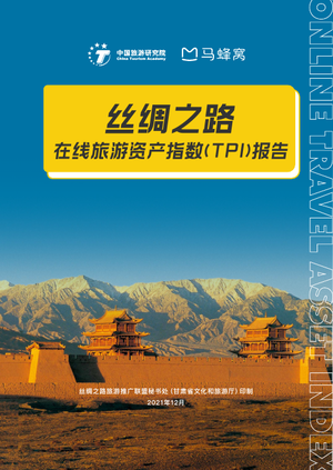 中国旅游研究院-2021年丝绸之路在线旅游资产指数（TPI）报告
