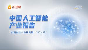 2022年中国人工智能产业报告-火石创造-2022.9-47页